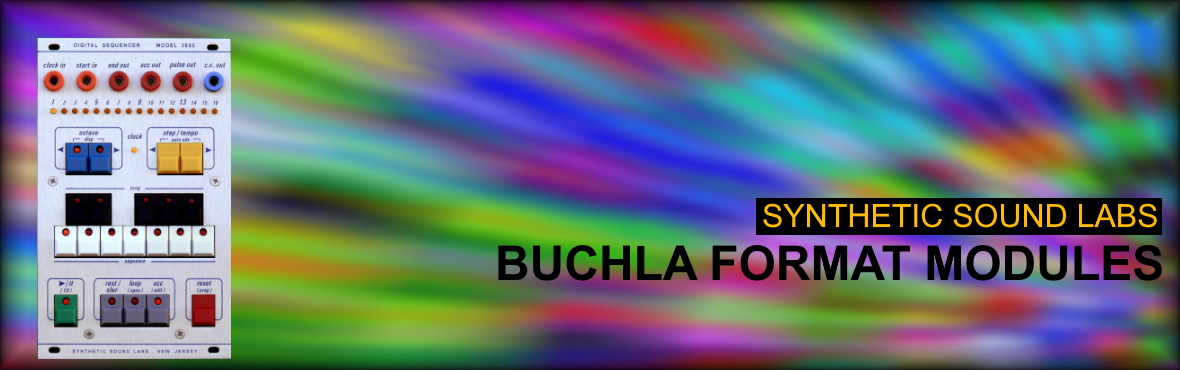 Buchla Modules Banner